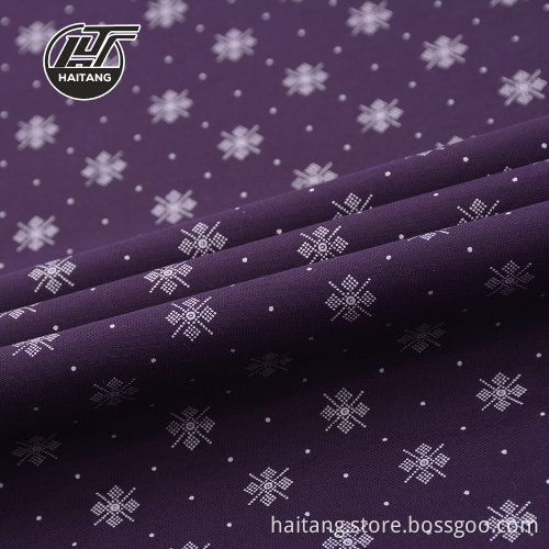 Woven Fabric Printing Microfiber fabric Printed Shirt Fabric